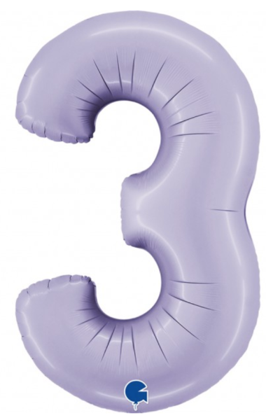 Lila Zahl: 3 - 102cm